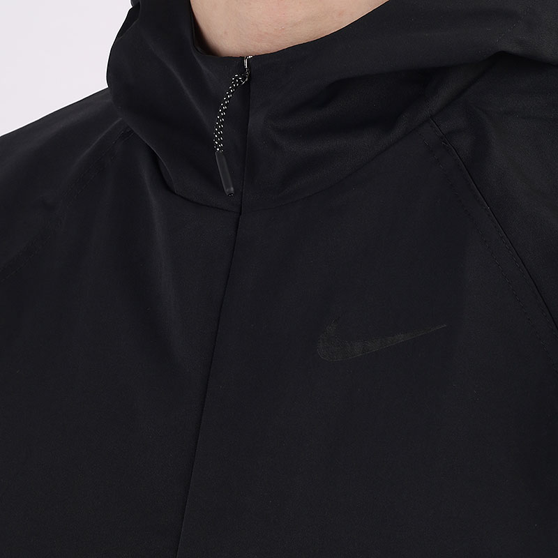 мужская черная куртка Nike Repel Golf Anorak CU9773-010 - цена, описание, фото 7